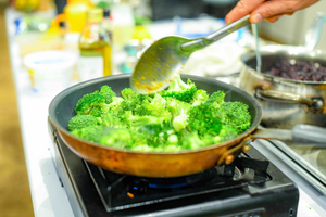 Souped-up sesame broccoli recipe reve...